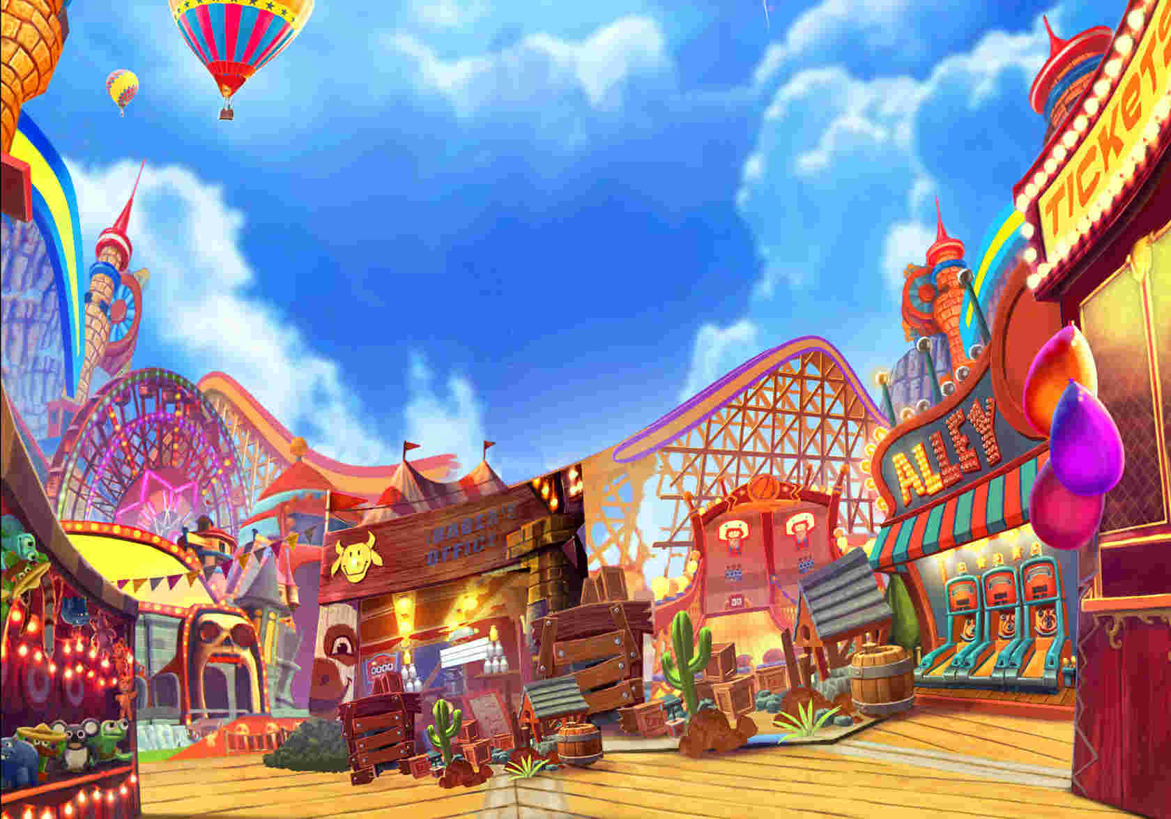 2K Games Bringing Carnival Games to Switch