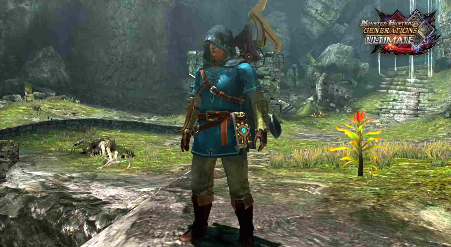 BOTW Link in Monster Hunter Generations Ultimate