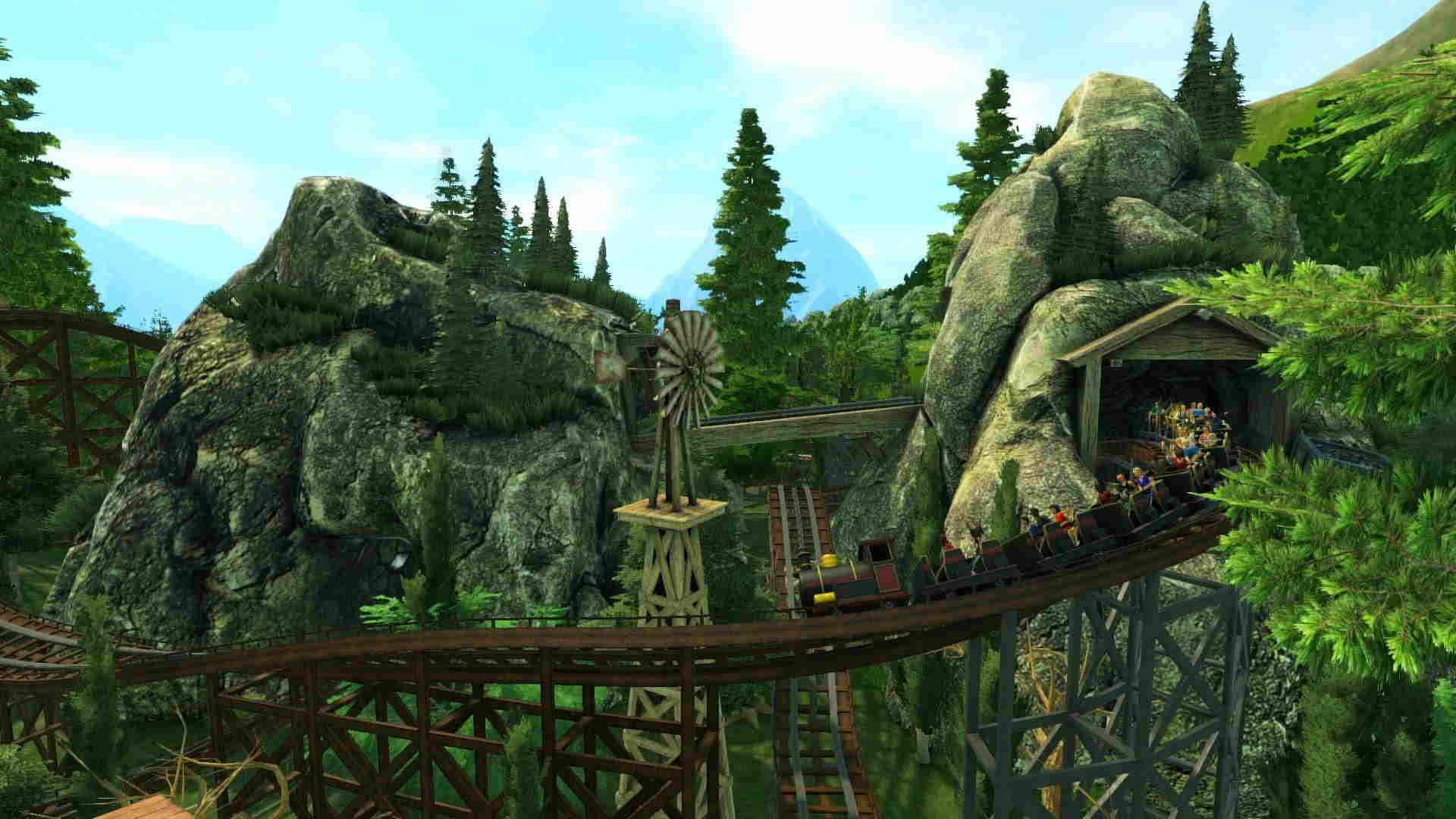 Roller Coaster Tycoon Adventures on Switch